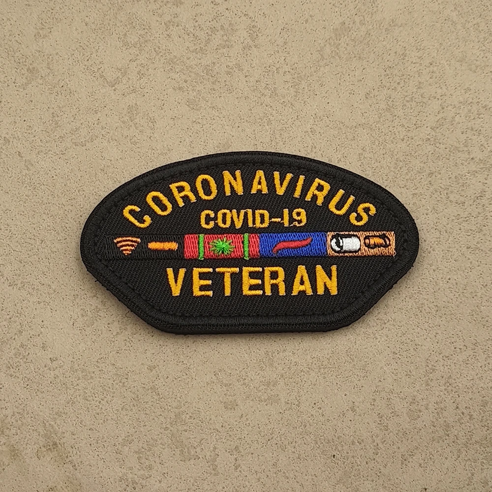 Рисунок 2 - Вышитая повязка на руку Coronavurus