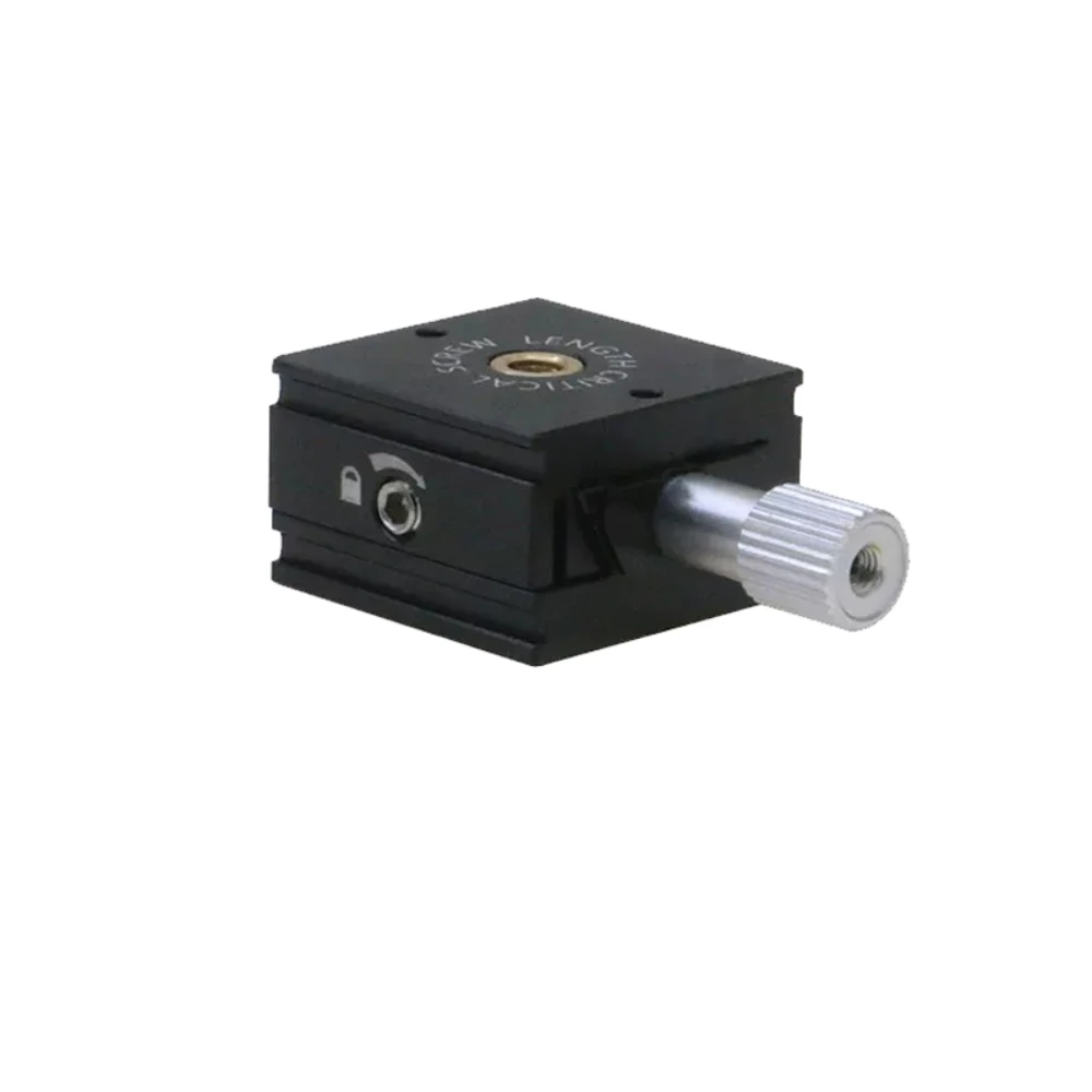 Mini Dovetail X‑Axis Linear Translation Stage, 12mm Travel, 25x25mm Table, MAPD‑M12