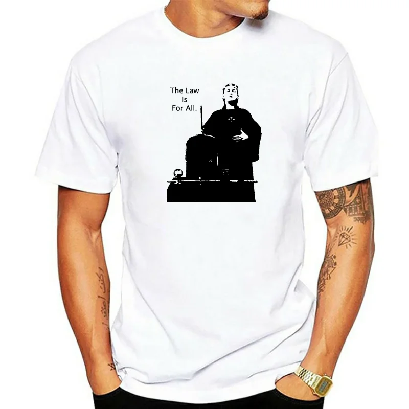 Aleister Crowley Law Is For All T-Shirt - Pagan Magick Occult T-Shirt Short Sleeve Fashion T shirt