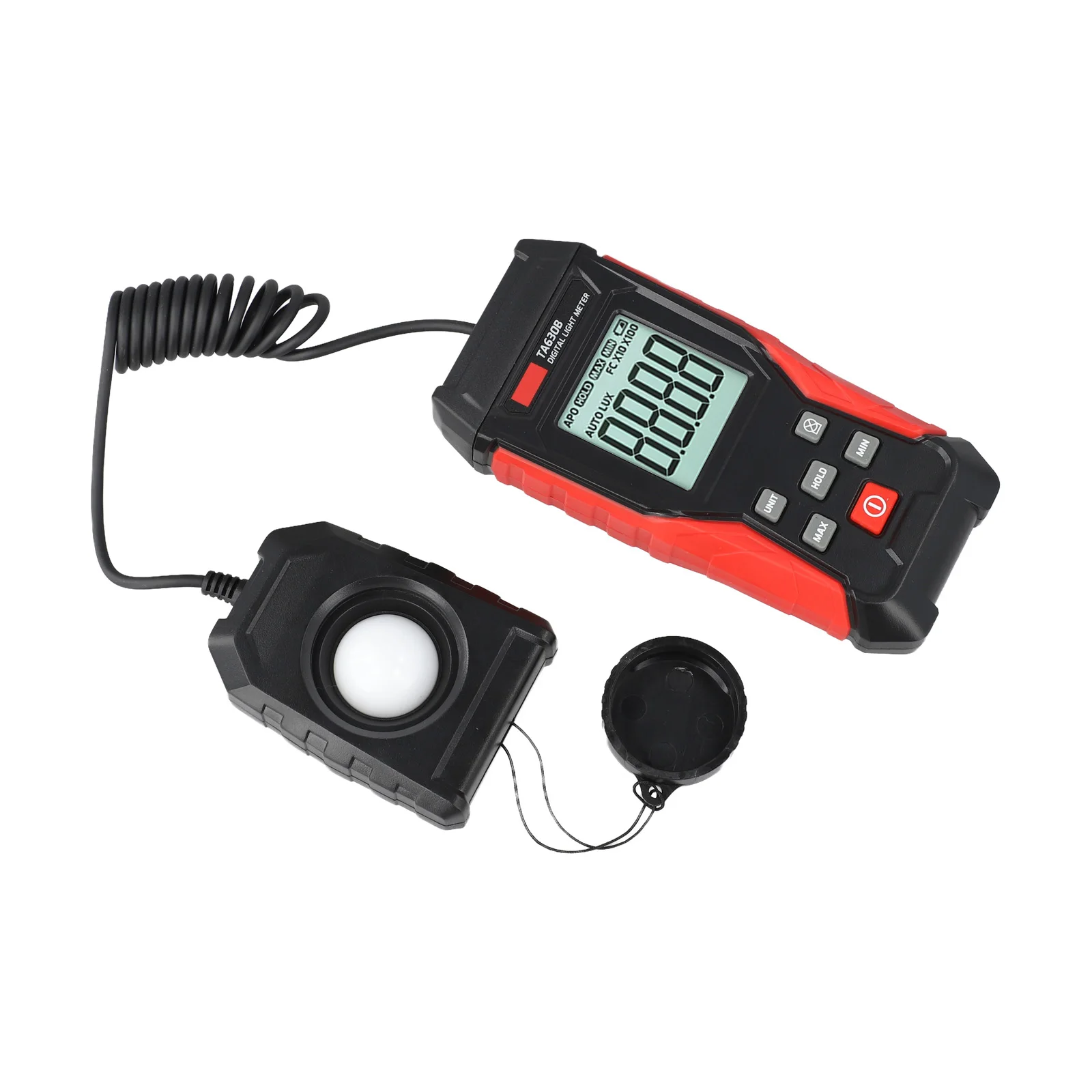 

TA630B Digital Luxmeter Flexible Unit Switching Between Lux and Footcandle for Customized Lighting Assessments