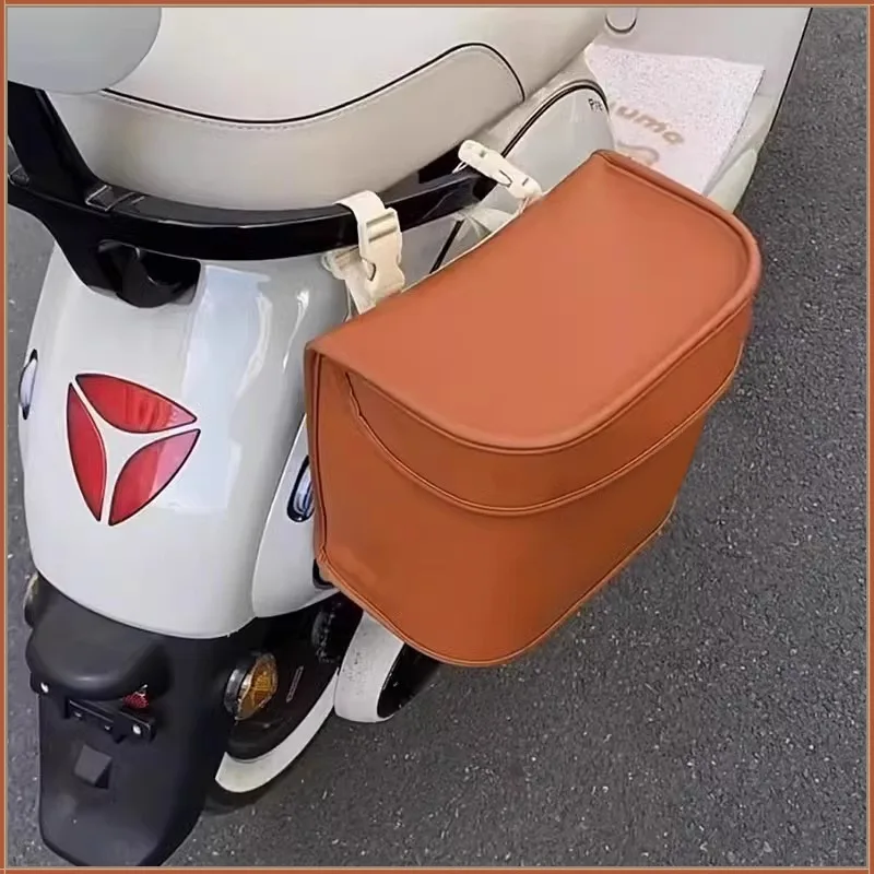 ​ ​ دراجة كهربائية الجبهة حقيبة تخزين مقاومة للماء متعددة الوظائف المقود جذع المنظم سعة كبيرة لملحقات سكوتر E