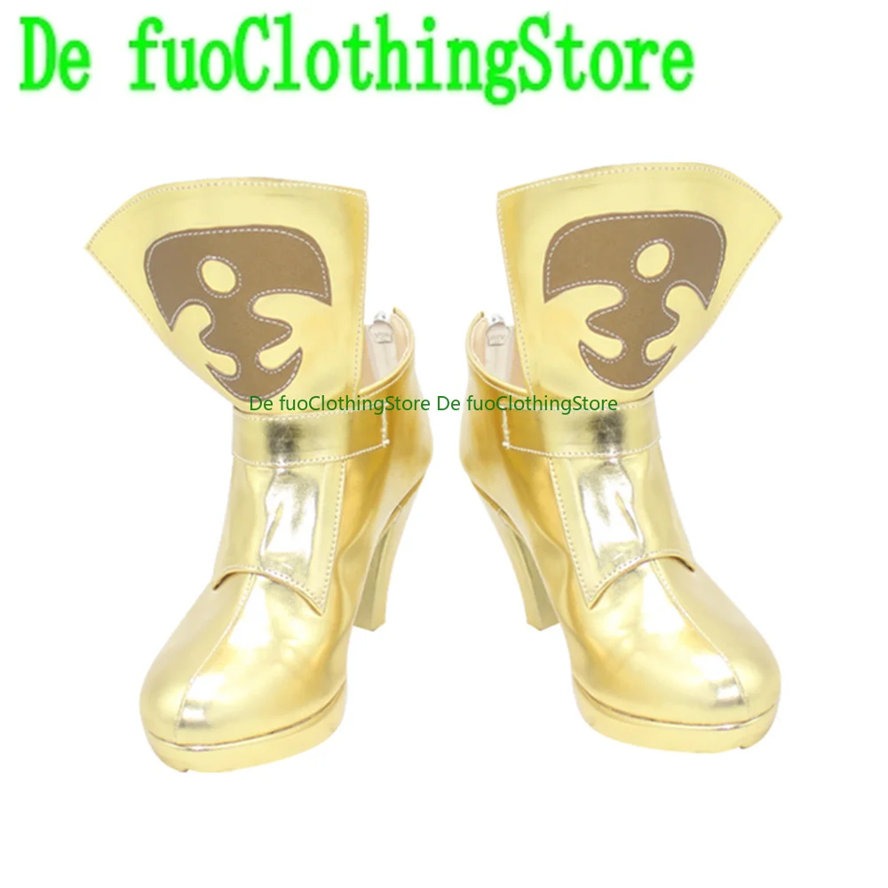 

DefuoClothing FGO Fate Grand Lancer, обувь для косплея, ботинки, игра в стиле аниме, ролевая игра, реквизит для вечеринки в честь Хэллоуина, ботинки