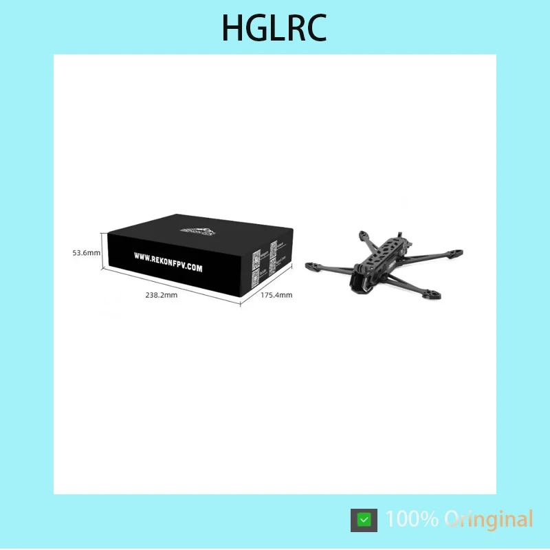 HGLRC Rekon7 PRO V2 7 Inch Long Range FPV Frame Kit, Compatible with DJI O4 Air Unit
