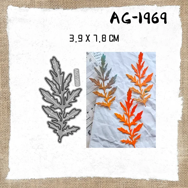 AG(1951-1975) استنسل قوالب القطع المعدنية لسكرابوكينغ #1