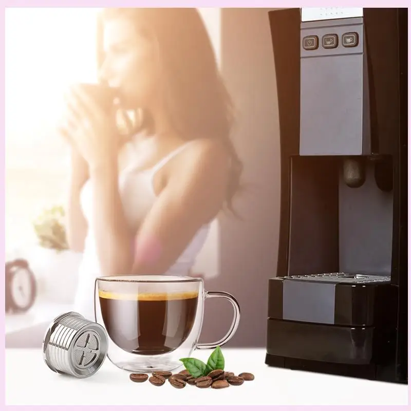 

B25B For Essse Espresso Caffe - S.12 Sistema Machine Stianless Steel Reusable Coffee Capsule Espresso Coffee Filter Pods Accesso