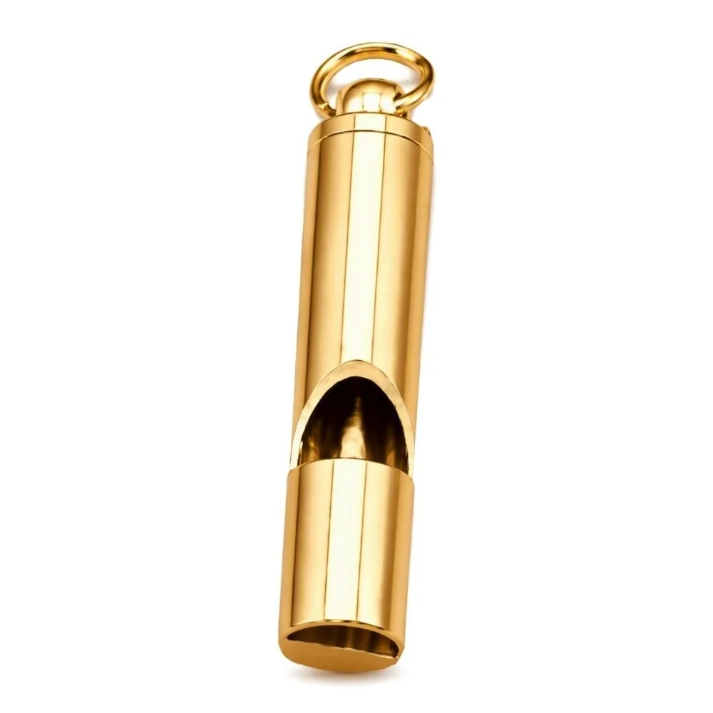 3pcs Aluminium Alloy Dog Training Whistle Brass Material Key-Chain Attached Survival Whistle 125dB+ Loudness - view 5
