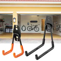 Strong Sturdy Garage Hooks Garage Hook Heavy Duty Wall Hook for Garage Organization Gardening Tool Storage Anti-slip for Bike