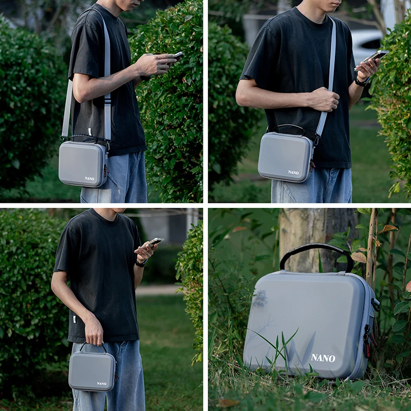 Сумка для хранения STARTRC, чехол из искусственной кожи для DJI Osmo Nano, сумка-органайзер для камеры, универсальный дорожный чехол, сумка на плечо, аксессуар