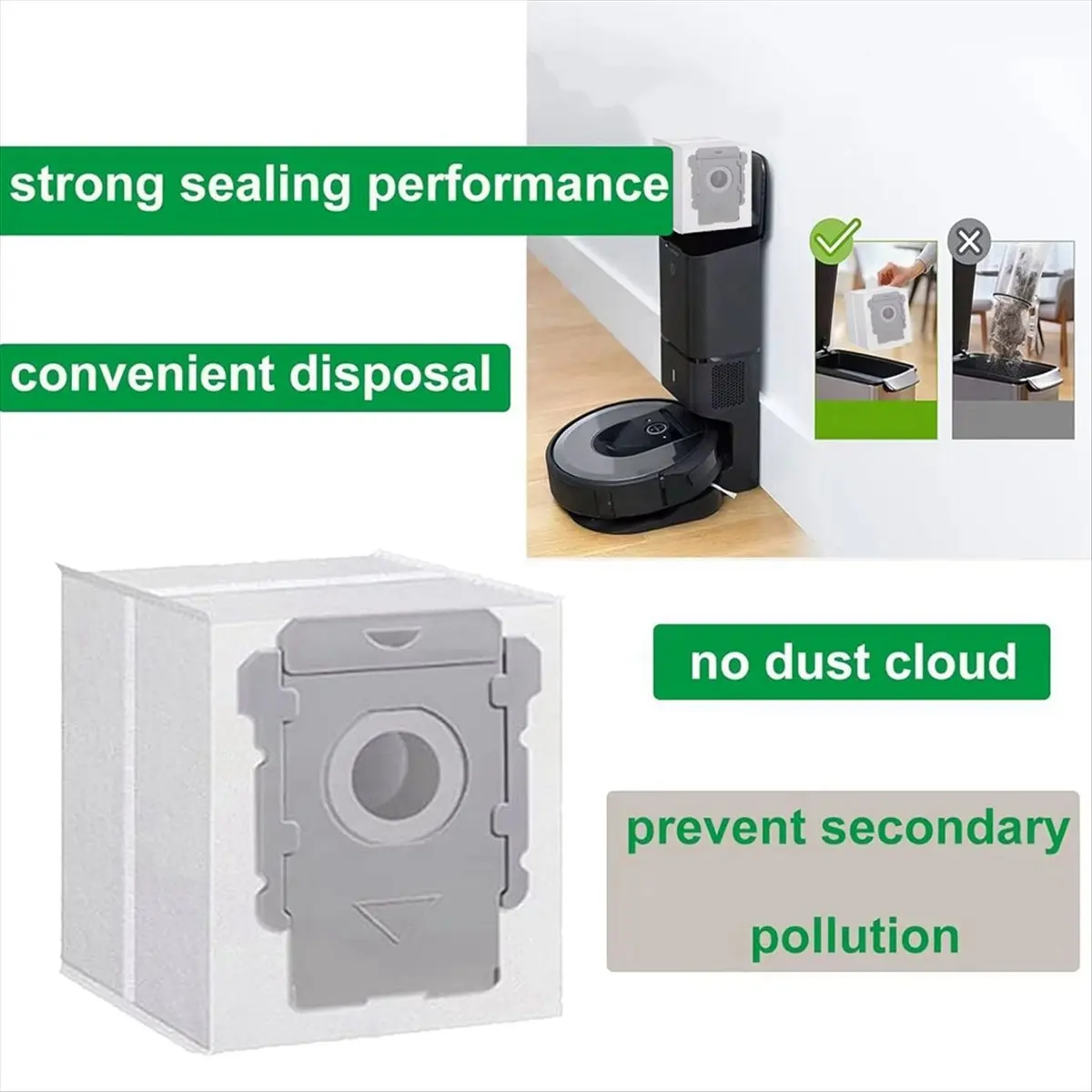 A04V 14PCS Dust Bag…