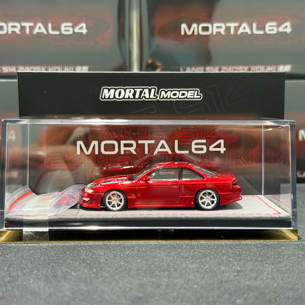 MORTAL MODEL 1/64 S14 240SX 2026 Hec Exhibition Exclusive New Spot