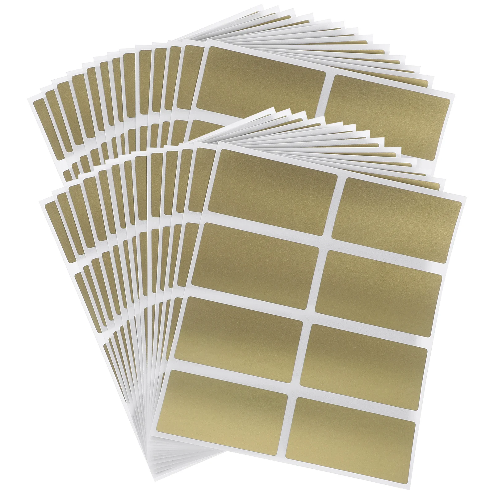 100 Pcs Scratch Reveal Stickers Card off Prizes Label Peel and DIY Labels Paper Coating