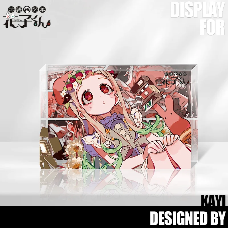 2025 لعبة الطوب الأكريليك Hanako-kun المرتبطة بالمرحاض كارتون Yugi Amane Yugi Tsukasa الشكل سطح المكتب ديكورا مجموعة مروحة الدعامة التأثيرية