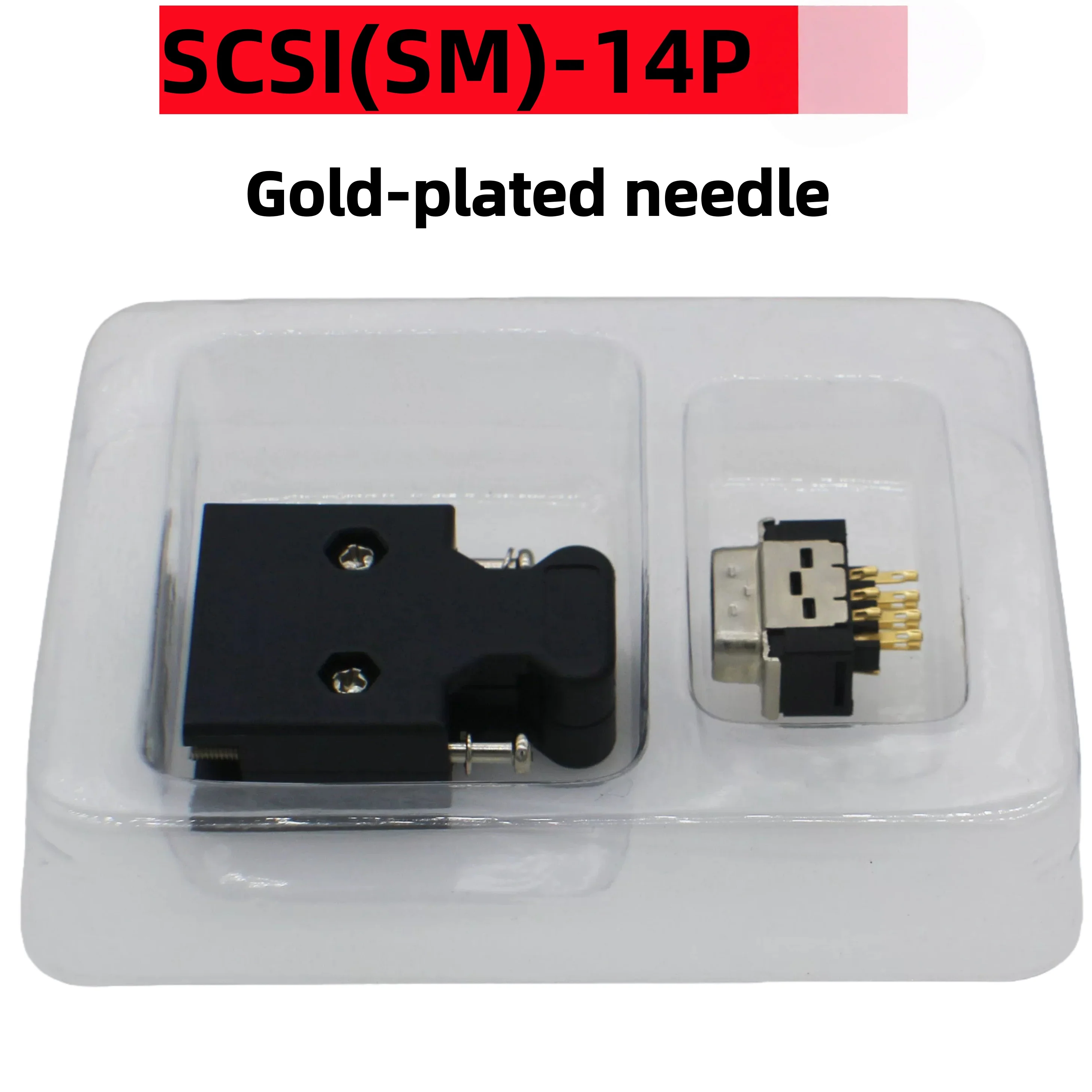 SCSI Connector 14/20/26/36/50 PIN for Servo Drive, Compatible with Mitsubishi Yaskawa Delta Panasonic, Industrial Grade