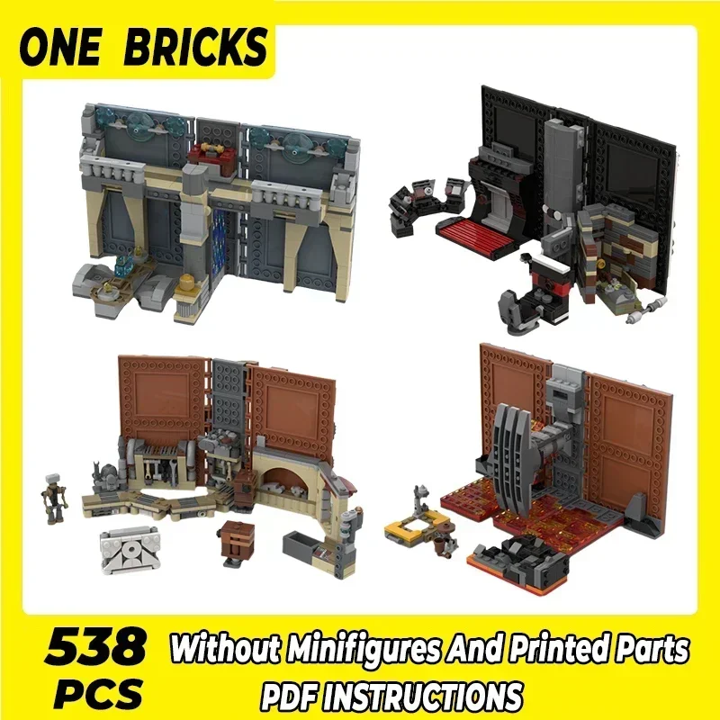 

Star Movie Model Moc Building Bricks Death Star Detention Block Technology Modular Blocks Gifts Christmas Toys DIY Sets Assembly