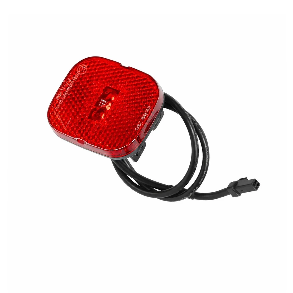 ABS Rotes Rücklicht Bremslicht für NINEBOT ZT3 Pro MAX G3 F3 Elektroroller, Heckmontage-Design für Kotflügel