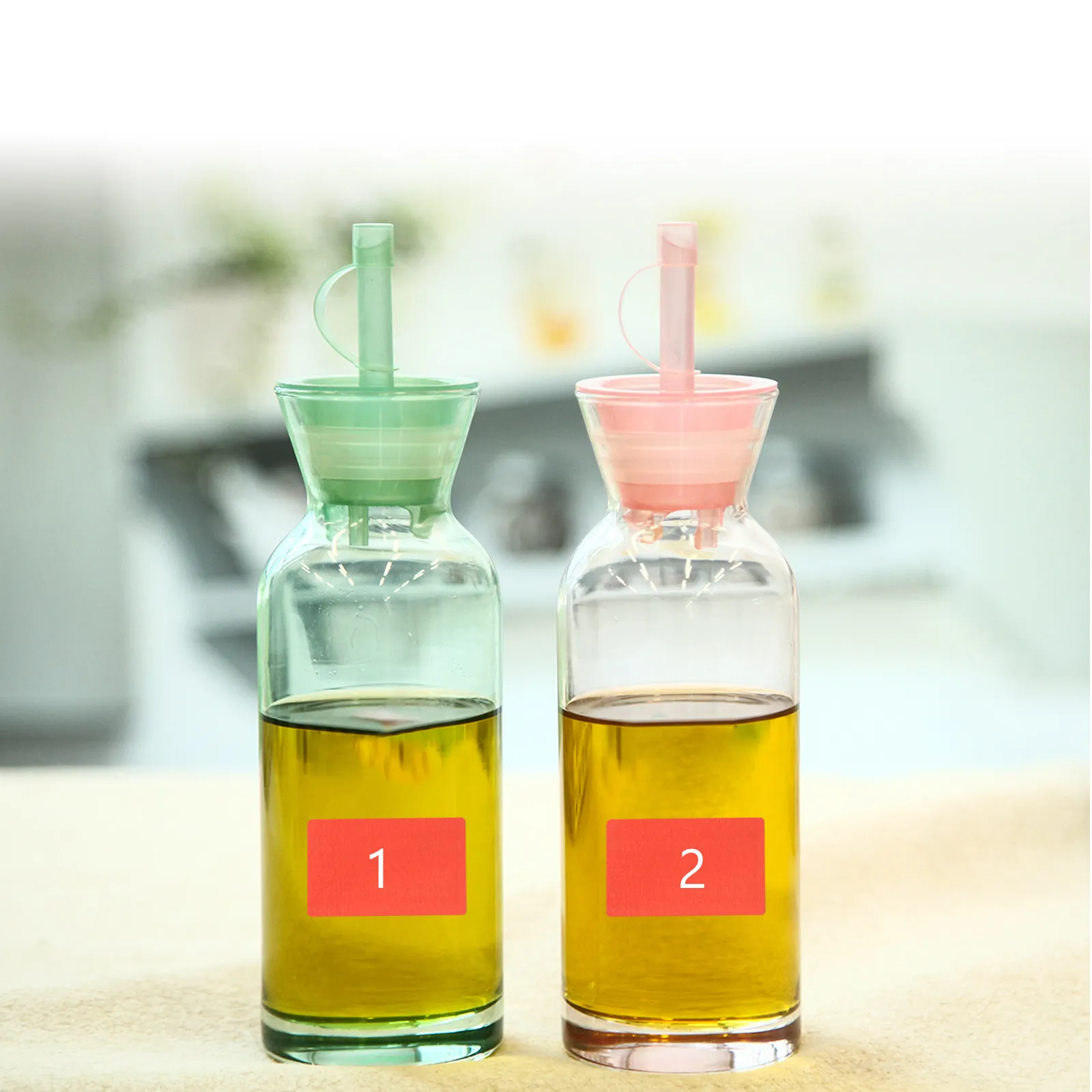Colorful Thermal Labels Red Premium Adhesive Waterproof Printable Writable Stickers for Office Kitchen Milk Tea Shop Sealing