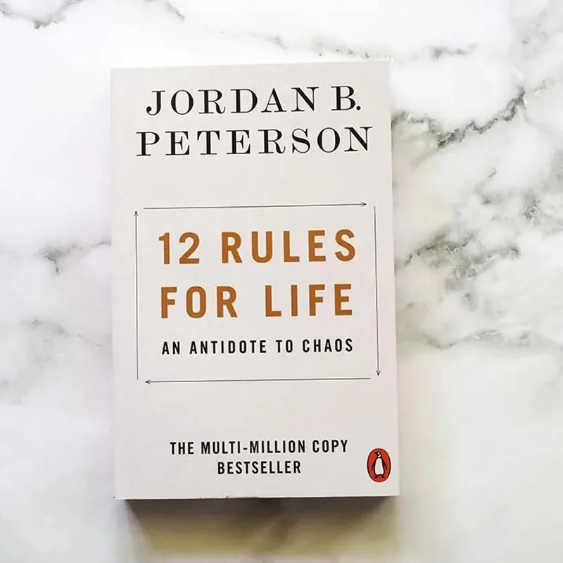 

12 Rules for Life:An Antidote to Chaos By Jordan B. Peterson English Reading Books Livros