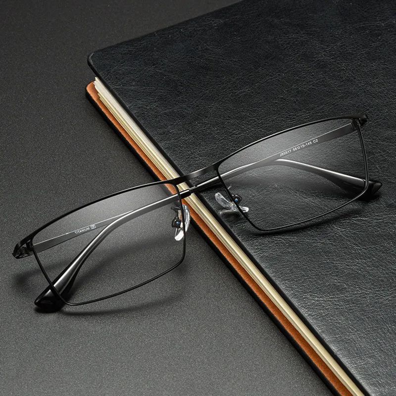 Durable IP Plated Titanium Optical Frame for Women men Glasses Frame Flexible Fit