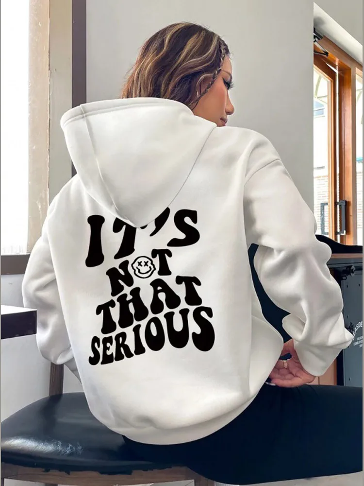 Fashion Street Letter Hooded Sweatshirts Men's and Women's Casual Oversized Loose Hooded Pullover 2024 Autumn New Casual Hoodie