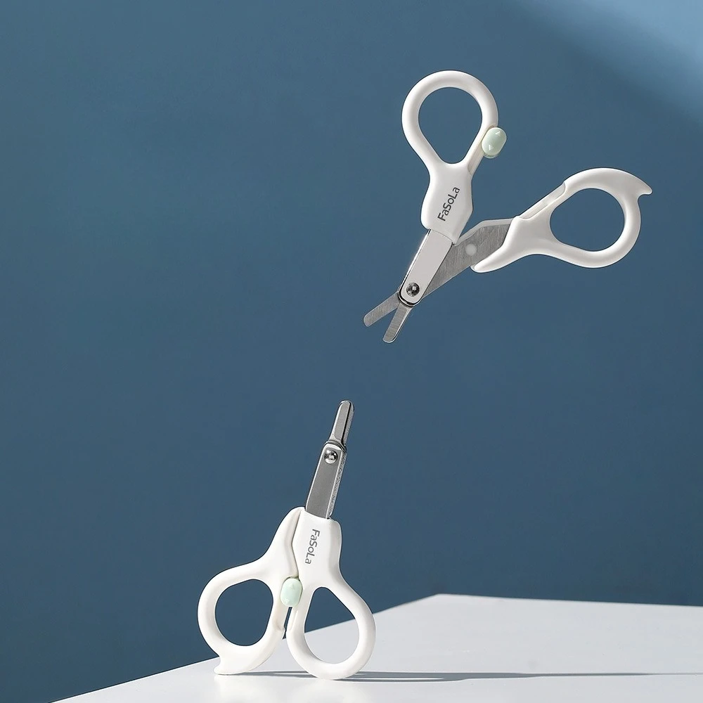Infant Nail Scissors for Newborn Babies Nail Cutter and Pliers New Household Simple Prevent Meat Entrapment Children's Scissors