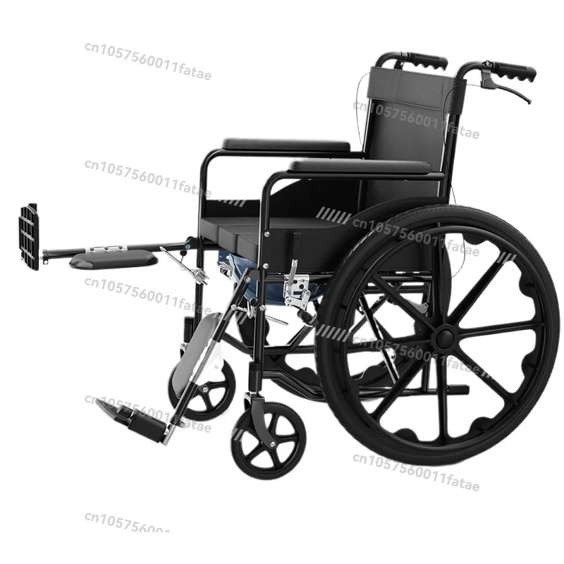Fracture Special for Young People Can Lift Legs, Children with Sitting Toilet Folding, Light Paralyzed Elderly Small Trolley
