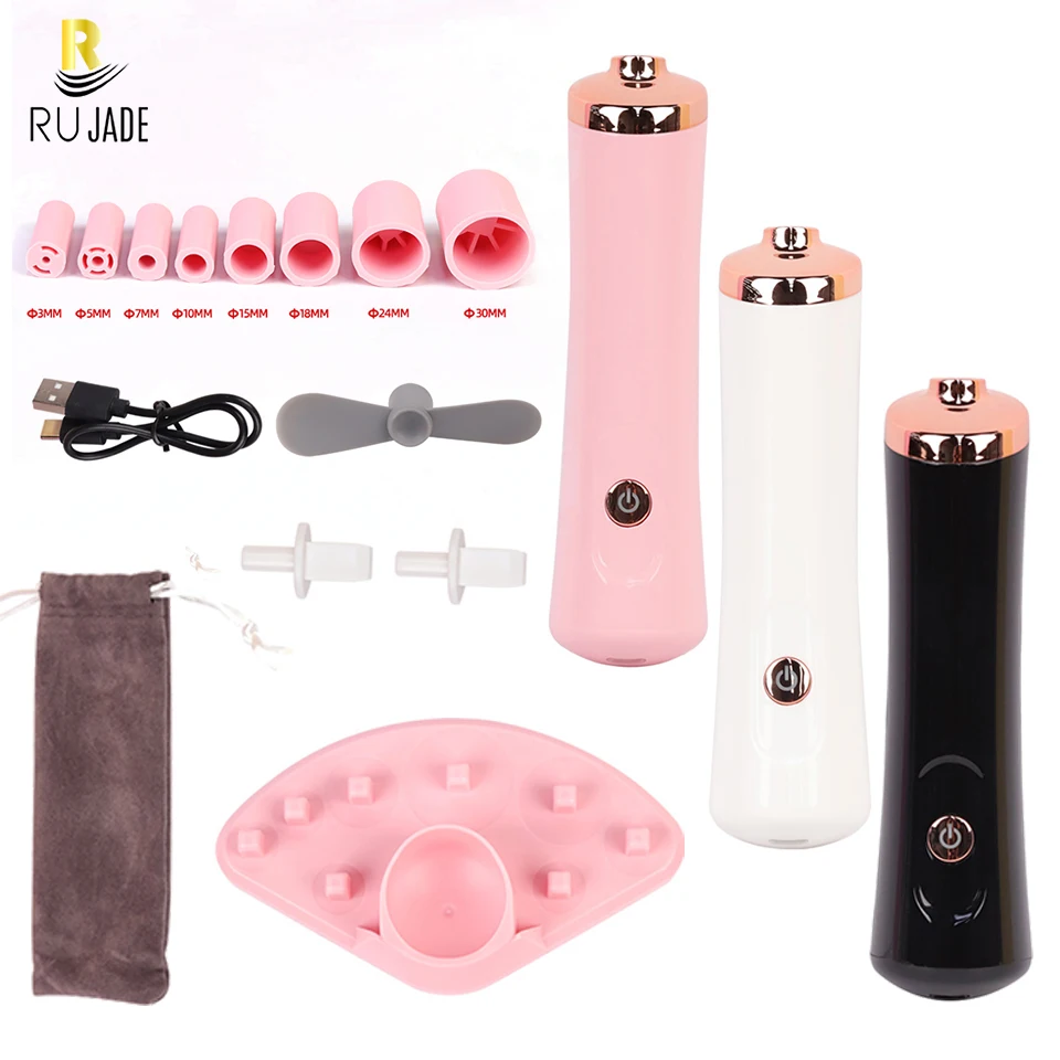 Portable Eyelash Glue Shaker Usb Charge Electric Wake-Up Device for Nail Polish Tattoo Ink Pigment Liquid Shaking Lash Glue Tool