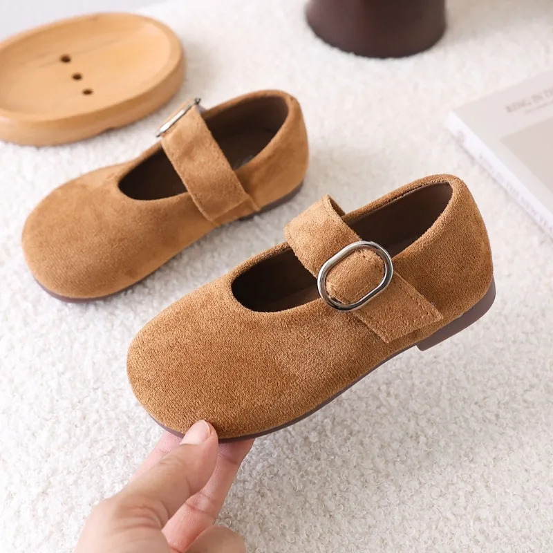 

Children Casual Shoes for Girls 2025 Spring Autumn New Fashion Korean Style Soft Bottom Anti-slippery Versatile Princess Shoes