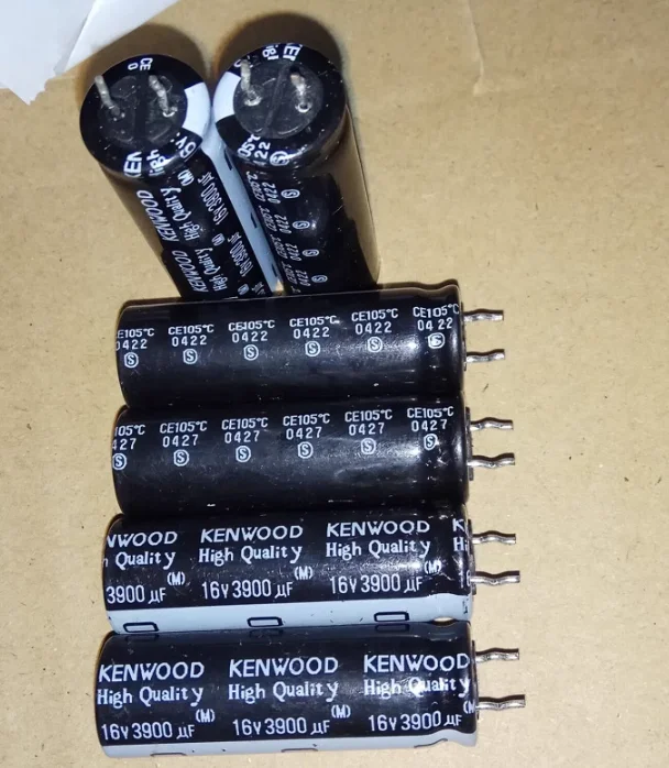 30pcs/lot Japanese ELNA KENWOOD Custom 16 V3900UF 12x40mm Copper Pin Audio Electrolytic Capacitor free shipping