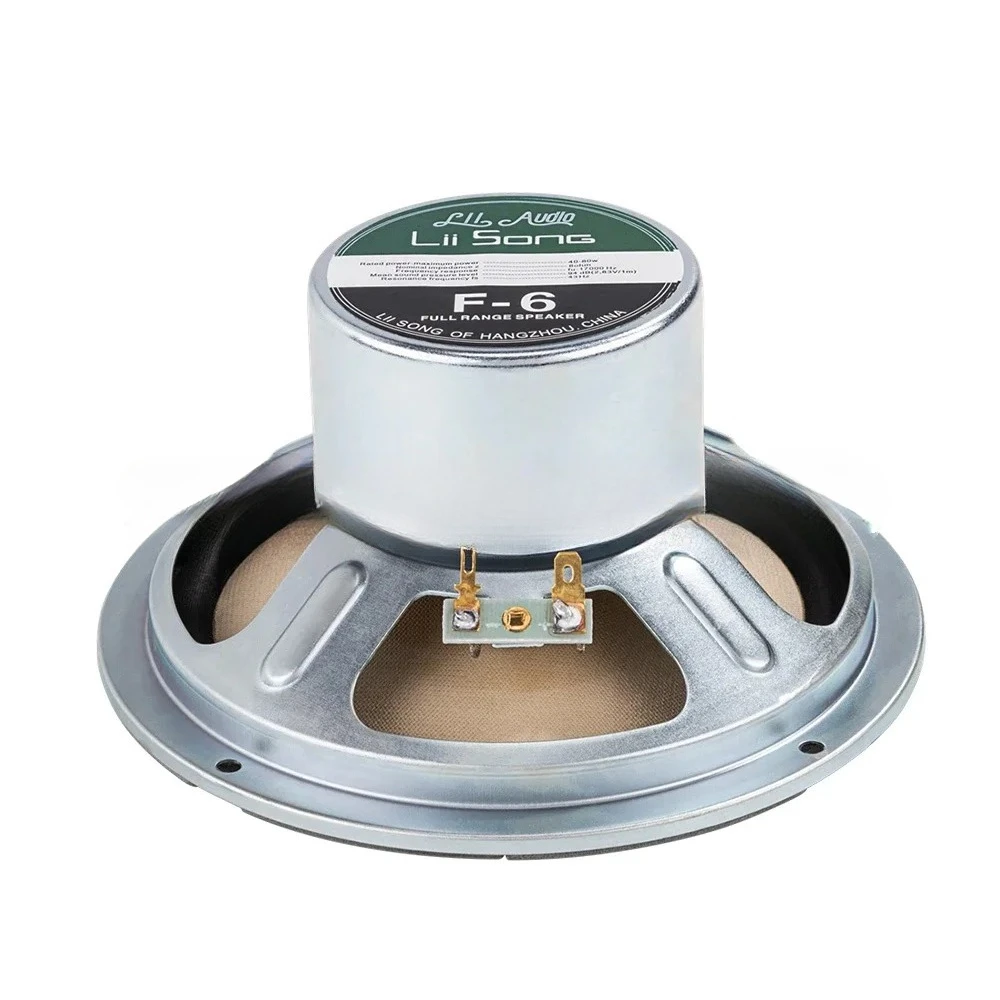 B-004 Lii Song F6 6.5 Inch Full Range Speaker Driver 40-80W 8 Ohm（1 Pair）