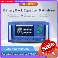 SUNKKO D1524 15A High Current Lithium Battery Equalizer Pressure Difference Repair Balancer Battery Equalizer Car Maintenance