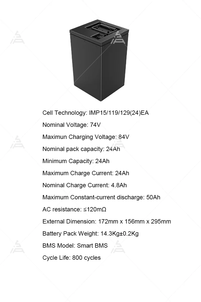 

TLF SiECOSYS 72V 24h Li-ion Mn Bttery Pck in Prllel for uto Rickshw Electric Conversion Kits