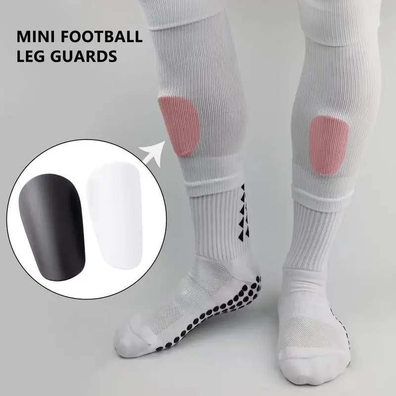 Mini Shin Pad para Treinamento de Futebol Protetor Anti-Colisão Durável Protetor de Perna de Futebol Mangas de Bezerro Shin Guard Adulto Meia de