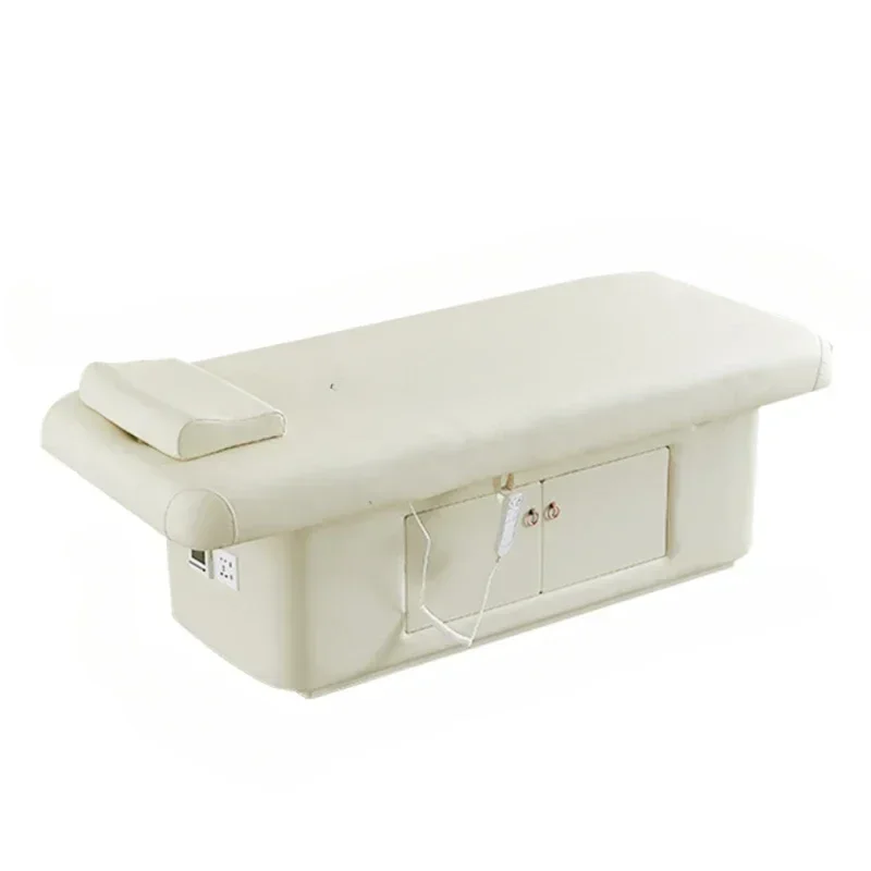 

High-End Smart Electric Beauty Bed Lifting Beauty Multi-Functional Tepidity Therapy Massage Couch