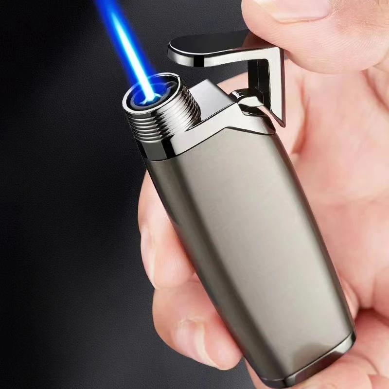 2024 New Metal Mini Direct Blow Windproof Lighter Creative Small Butane Gas Inflatable Lighter Smoking Accessories Gift Tool