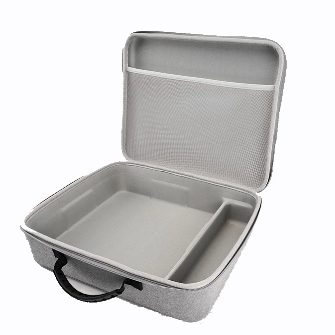For Ecovacs W2S PLUS Robot Vacuum Carrying Case EVA Hard Shell Dustproof Drop Resistant Storage Box 38x31x12cm