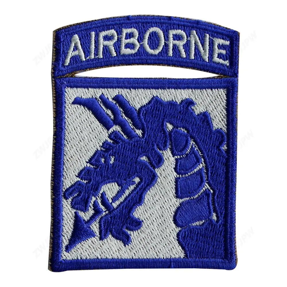 

WW2 US ARMY 18TH AIRBORNE CORPS CANVAS BADGES REPLICA