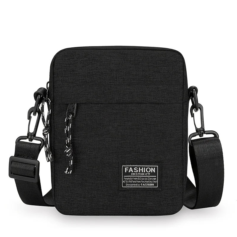 

Lightweight and Stylish Men's Crossbody Bag with Adjustable Shoulder Straps, Suitable for Business and Leisure, Mobile Phone Bag