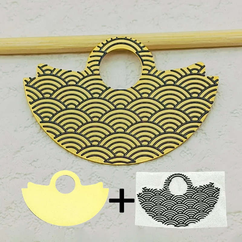 NH35 Automatic Hammer Rotor Metal Patch and UP Sticker Fit 4R35 4R36 NH35 NH36 7S Movement SKX007 Men's Watch Refit Weight Rotor