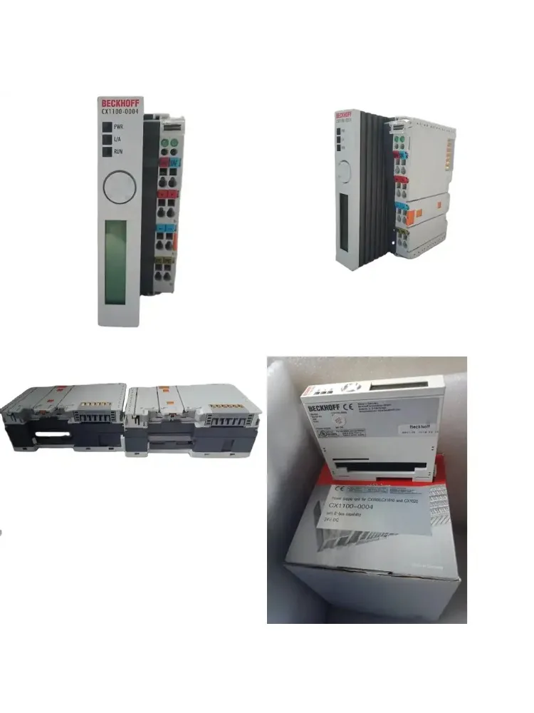 

BECKHOFF CX1100-0002 Power Supply Unit and I/O Interface Module for CX1010 CX1020 Industrial Automation PLC Controller