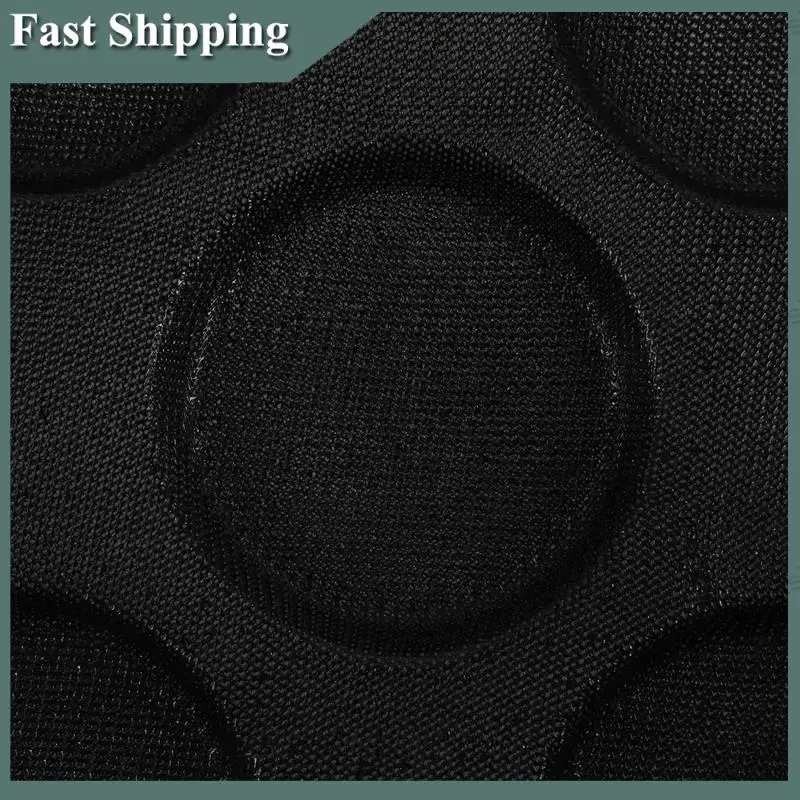 -ABKM 8 Holes Hamburger Bun Pans For Baking Mesh Silicone Bread Pans For Baking Non Stick Perforated Baking Molds