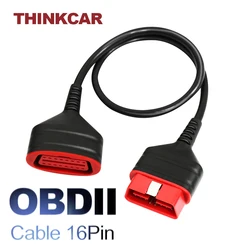 THINKCAR ThinkDiag Extension Cable 60CM Car OBD2 Diagnostic Cable 16 Pin Male to Female Connector Auto Diagnose Line Accessories