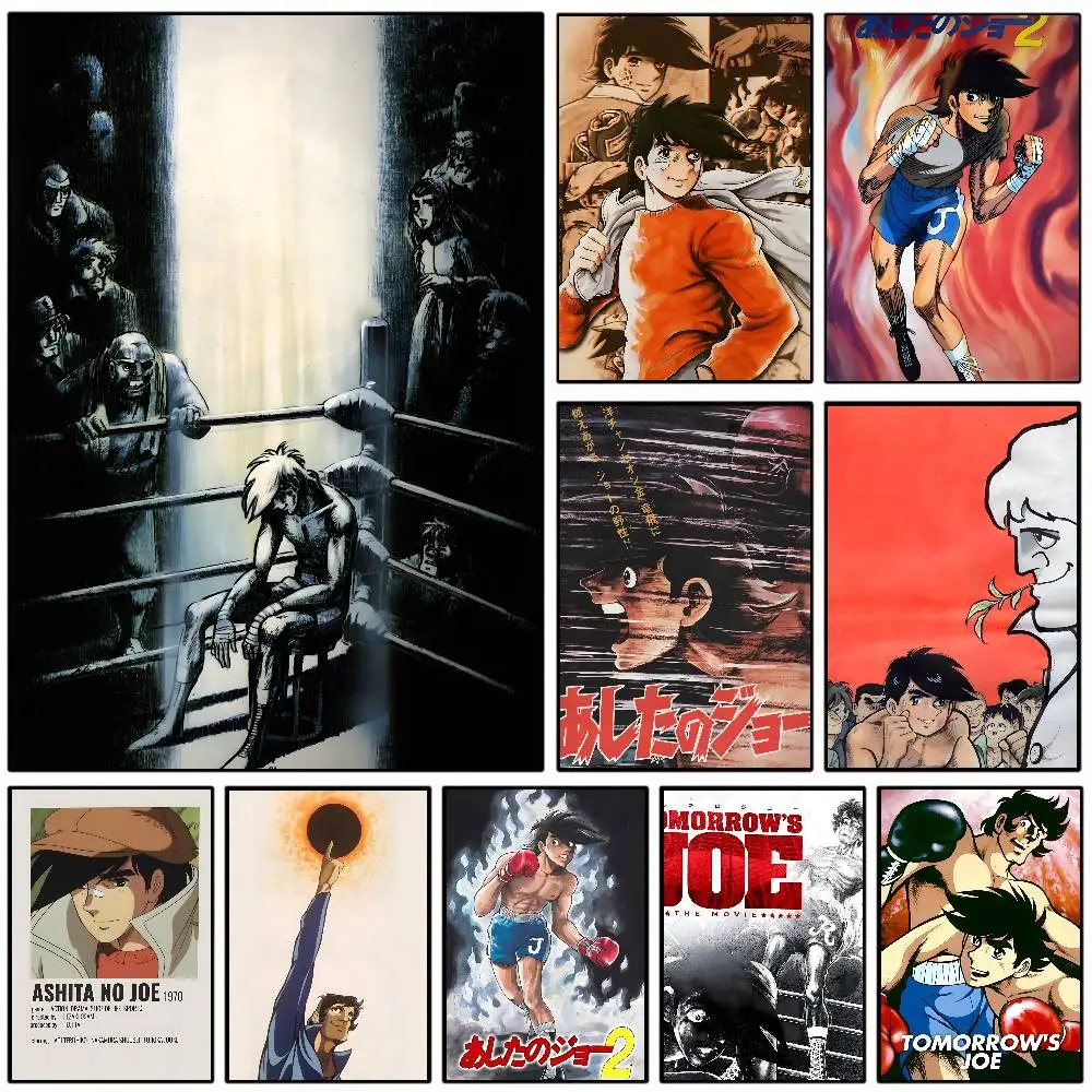 A-Ashita No Joe ANIME ملصق فني مع مطبوعات هدية تزيين غرفة النوم وغرفة المعيشة #1