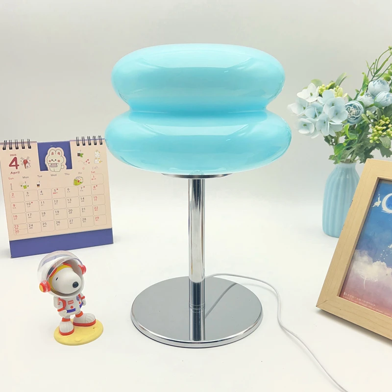 Table Lamps Desktop Decorative Light Cloud Shaped Table Lamps Three Level Dimming Ambient Light Home Bedroom Decoration Gifts