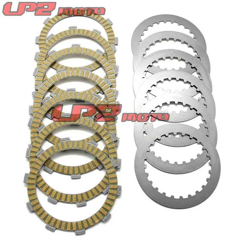 

Clutch Friction Plate Discs for Honda XR400R 1996-2004 ATC250 RF/RG 1985-1986 CRM250R MD24 1989-1993 TRX250R RG/RH/RJ/RK 86-89