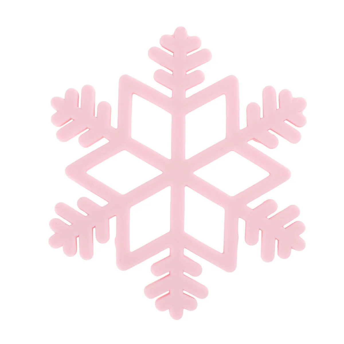 Baby Teething Silicone Snowflake Molar Ring For Infant Teeth Relief Safe Chewing Plaything Newborn Baby Molar