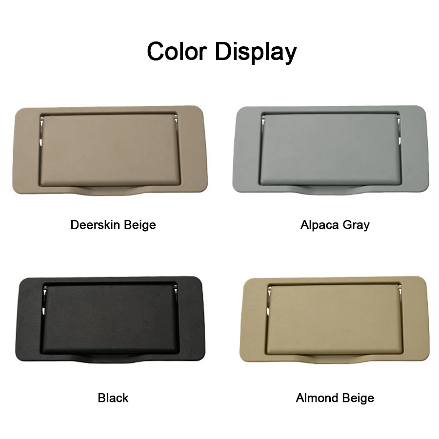 Car Interior Sun Shade Visor Makeup Cosmetic Mirror Cover For Mercedes Benz ML GL R Class W251 W164 ML350 R300 Auto Accessories