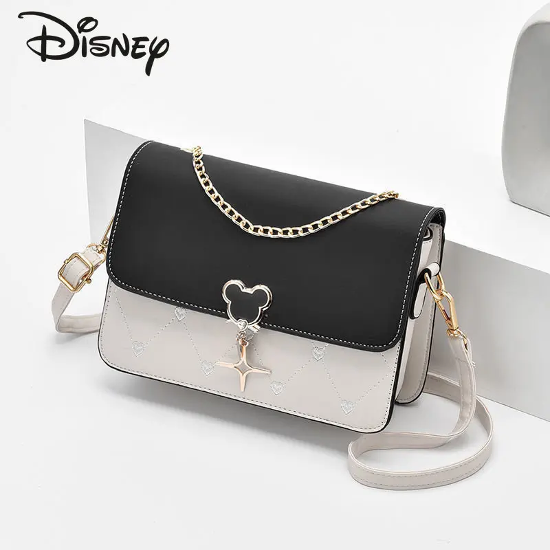 Disney Mickey New Women\'s Crossbody Bag Fashion High Quality Women\'s Handbag Popular Casual Versatile Girls\' Shoulder Bag