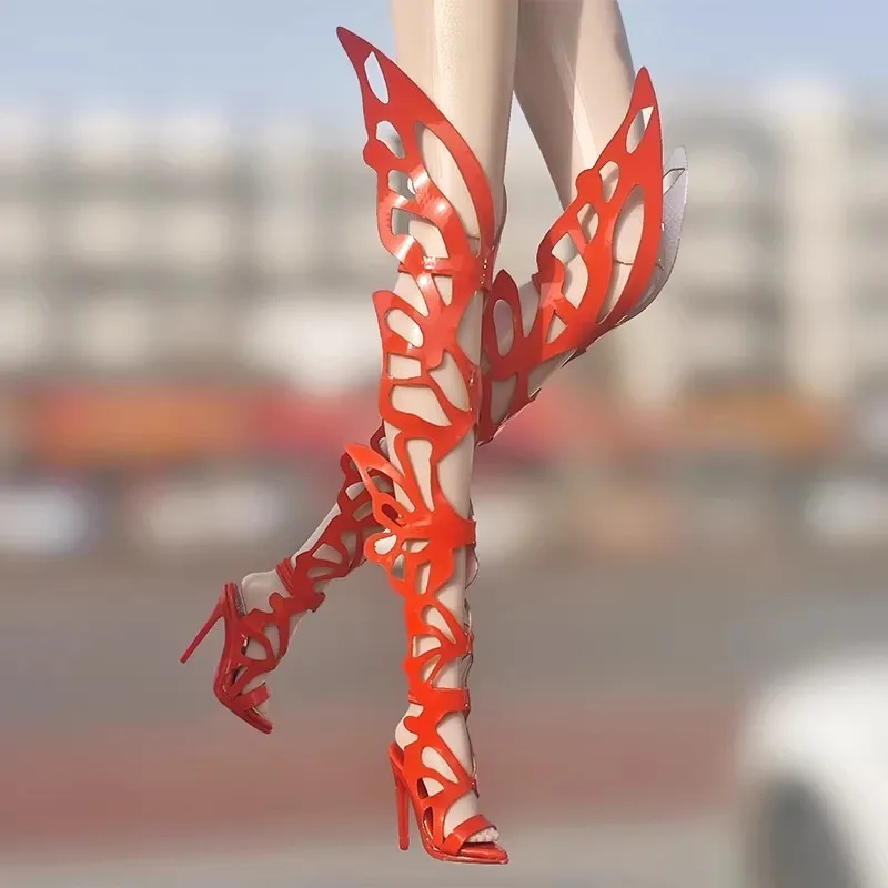 

Обувь для кукол BJD 1/6: модные туфли-ботинки на высоком каблуке для кукол-супермоделей, кукол-принцесс и крутых девочек, ажурные, для кукол FR2, FR6.0, NU 30 см. Аксессуары для кукол.