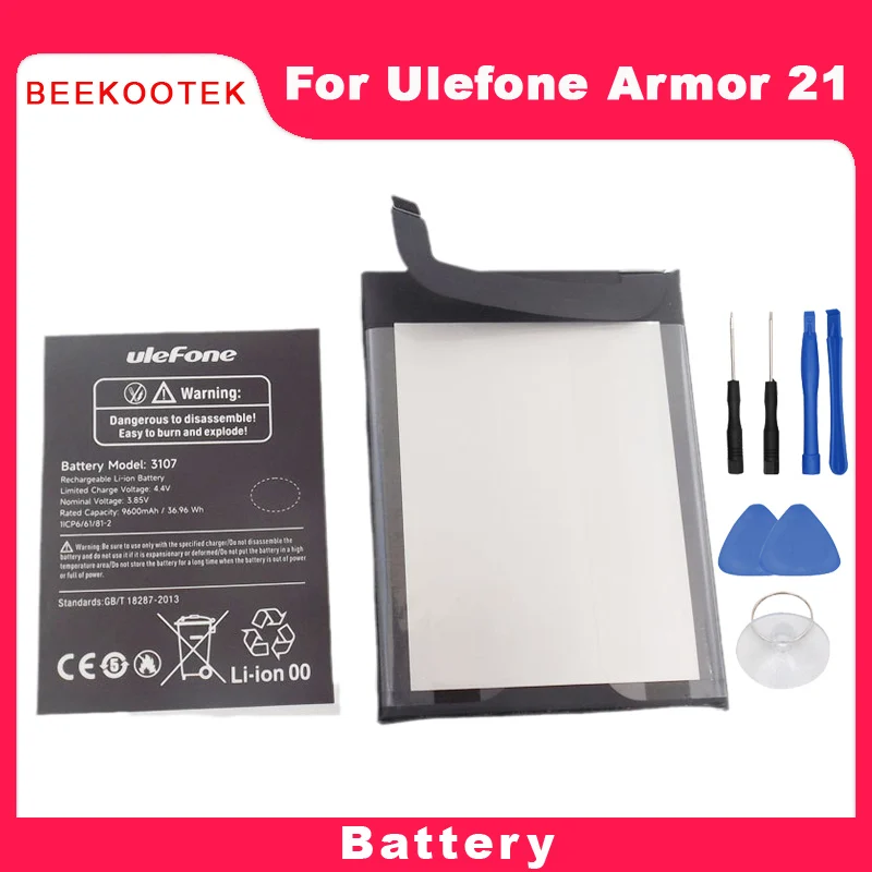 

New Original Ulefone Armor 21 Battery Inner Built Cell Phone Battery Replacement Accessories For Ulefone Armor 21 Smart Phone