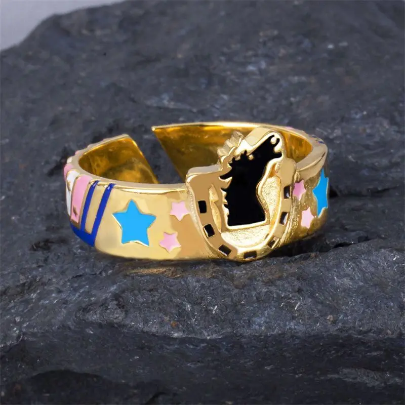 Animation JOJO's Bizarre Adventure Jonny Chodas Peripheral Ring Creative Luxury Design